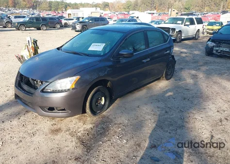 2014 Nissan Sentra S из США, поврежденный, VIN 3N1AB7AP8EL607750